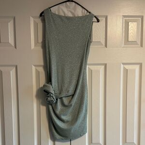 strapless open back dress Wailea Sunset Ombre Maxi Dress